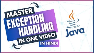 Master Exception Handing 💪  Exception Handling Tutorial In Java in Hindi [upl. by Reade]