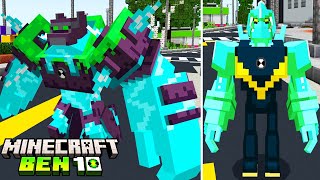 MINECRAFT X BEN 10 NOVA DLC 4  CHOQUE ROCHOSO E DIAMANTE VS  AVENTURA [upl. by Hamforrd]