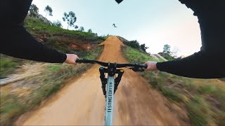 I JUST ARRIVED AT THE BIGGEST MTB JUMPS IN THE WORLD [upl. by Tongue525]