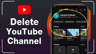 How to Delete YouTube Channel Permanently on Phone NEW [upl. by Anihsak]