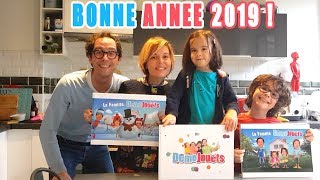 On te souhaite une BONNE et HEUREUSE nouvelle ANNÉE 2019  La famille Démo Jouets [upl. by Ambrogino]