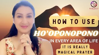 HOW TO USE HOOPONOPONO PRAYER IN OUR LIVES  MAGICAL PRAYER Law of Attraction [upl. by Singer224]