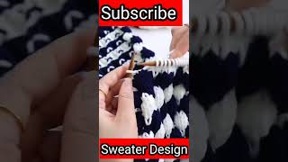 Sweater Design Knitting [upl. by Ayikaz]