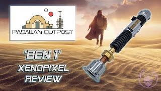 Ben Kenobi Xenopixel Lightsaber from Padawan Outpost Review [upl. by Einavoj]