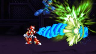 sprite animation Megaman X and Zero vs Revived Fake Zero [upl. by Edin]