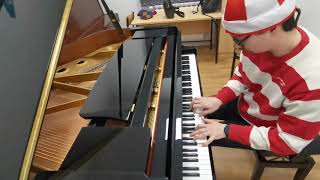 L Bonfá  Manhã de Carnaval piano solo Petar Culibrk as Waldo [upl. by Ifar336]