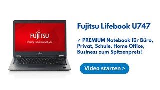 Fujitsu Lifebook U747 [upl. by Nomahs]