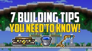 7 Building Tips amp Tricks You Need to Know in Terraria  Lets Build  PC  Console  Mobile [upl. by Nylloc191]