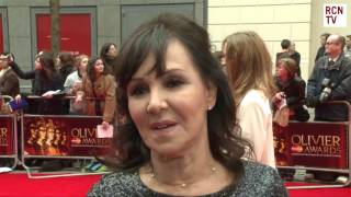 Arlene Phillips Interview  Working with Matthew Morrison  Olivier Awards 2013 [upl. by Pare743]