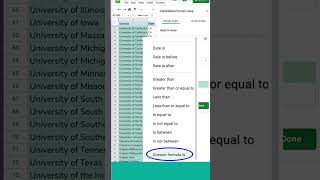 Highlight Duplicates in Google Sheets SHORTS  Use Conditional Formatting to Find Duplicates [upl. by Han609]