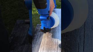 Kobalt Handheld HVLP PaintStain Sprayer in Action [upl. by Ajile]