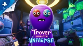 Trover Saves the Universe  Release Date Trailer  PS4 PS VR [upl. by Assenaj]