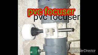 How to make telescopes diy focuser pvc ta home [upl. by Seroled]