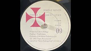 Simple Minds  Theme For Great Cities 1982 [upl. by Rimhsak]