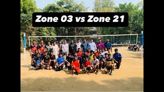 ZONE03 VS ZONE21 UNDER14 VOLLEYBALL [upl. by Ahsikin]