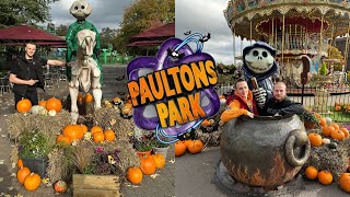 Paultons Park Halloween Spooktacular Vlog October 2024  Is It WORTH It [upl. by Gnilsia292]