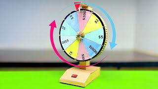 DIY Spin the Wheel  Easy Cardboard Craft Project [upl. by Nygem]