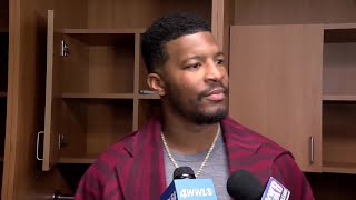 Jameis Winston said it was a quotteam decisionquot to score TD at the end of SaintsFalcons game [upl. by Soll]