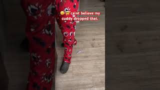 Cuddy u dropped somethin newshorts funny comedyvideos comedy funnyreels reels youtubeshorts [upl. by Dnomyar234]