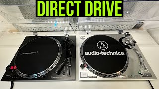 How do they work AudioTechnica LP120XUSB and LP120USB with hightorque directdrive motor [upl. by Felicdad469]