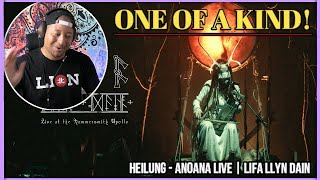 ONE OF A KIND Heilung Anoana LIVE  LIFA Llyn Dain REACTION amp REVIEW [upl. by Zetrok]