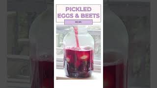 Easy Pickled Eggs amp Beets Recipe  Porch Nook [upl. by Obau]