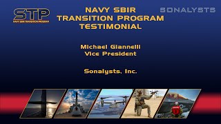 SAS 2023 Sonalysts Inc Testimonial [upl. by Ahsilac]