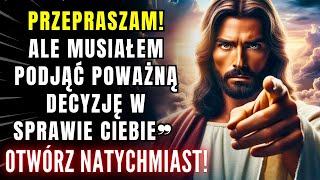 SZOKUJĄCE TA DECYZJA WSTRZĄŚNIE CAŁĄ TWOJĄ RODZINĄ I ŻYCIEM 🙏 wiadomość od Boga [upl. by Tse]