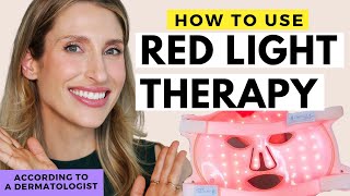 Dermatologist Explains Red Light Therapy at Home Worth it for AntiAging Best Devices [upl. by Linnet]