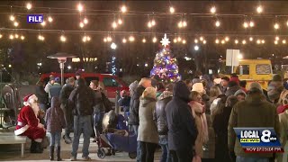 Idaho Falls annual tree lighting Saturday [upl. by Airpac]