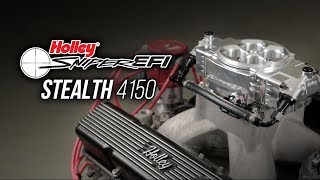 Holley EFI Sniper Stealth 4150 [upl. by Nnyllaf]