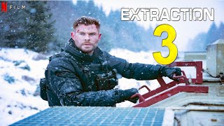 Extraction 3 Trailer Netflix Chris Hemsworth Will There to Sequel [upl. by Anrapa]