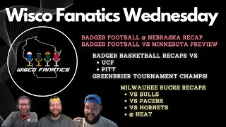 Badgers football finale basketball wins Greenbrier Bucks 4 0 week [upl. by Udele]