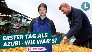 Ausbildungsstart in der Landwirtschaft  wir begleiten Vanessa amp Ingmar WDR Lokalzeit LandSchafft [upl. by Lleddaw]