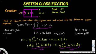 System Classification  Signals and Systems [upl. by Hoban]