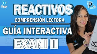 Resolviendo la guía interactiva de EXANI II 2023 COMPRENSIÓN LECTORA [upl. by Akeyla]