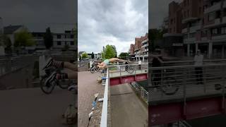 FULL SEND IN KLEVE parkour fail passiert [upl. by Juliann744]