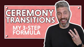 How To Transition From One Wedding Ceremony Element To The Next [upl. by Laehcim]