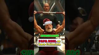 Papá Noel ya no será gordo🎅 fitness navidad gym [upl. by Sackville45]