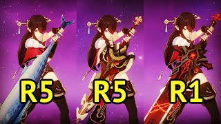 Beidou  R5 Luxurious SeaLord Vs R5 Serpent Spine Vs R1 WGS [upl. by Oniluap]