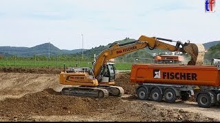 LIEBHERR R926 amp MercedesBenz Actros  FWA Fischer Weilheim Germany 20052014 [upl. by Samid]