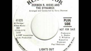 Zerben R Hicks And The Dynamics Lights Out [upl. by Namlaz]