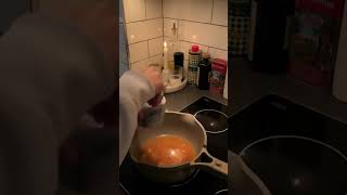 Adding bone broth to regular rice to protein it up a bitcooking shorts beef fyp foryou food [upl. by Dlorad]