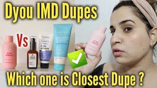 ✅Dyou In my Defense Ceramide Moisturizer vs Available Dupes  Which one Is Closest to Dyou IMD [upl. by Wehttam]