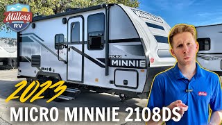 IS IT WORTH THE HYPE  2023 Micro Minnie 2108DS Winnebago Trailer TOTAL Review [upl. by Ydneh]