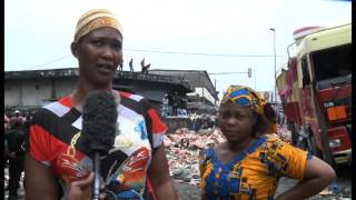 Côte dIvoire Accident dun camion poids lourd à AdjaméRoxy Abidjan [upl. by Holds]