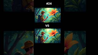 24 Spot the difference spot difference game puzzle picture fun funny short hiking flower [upl. by Calley769]