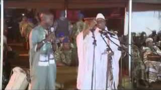 President Jammeh In Bakau To Sukuta Rally [upl. by Sire3]