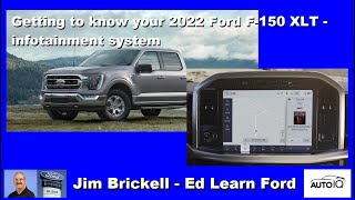 Getting to know your 2022 Ford F150 XLT  infotainment system [upl. by Namia577]