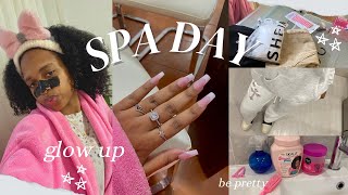 SPA DAY em casa cabelo unhas grwm…  Rayana Ceita [upl. by Ial363]